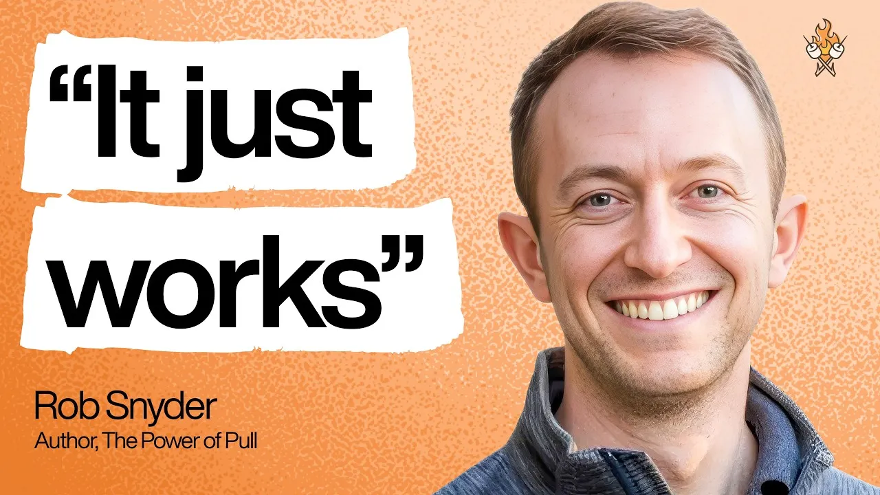 An 86-minute guide to finding PMF | Rob Snyder (Author, The Power of Pull)