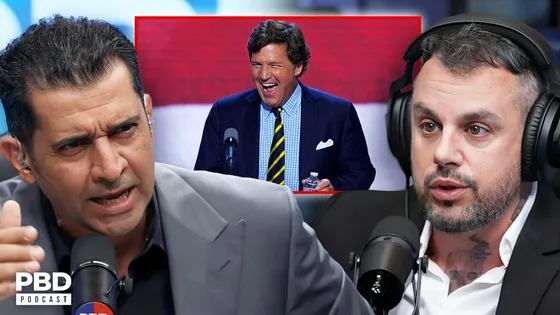 Patrick Bet-David says Tucker Carlson is going to run for president after rejecting the Republican Party