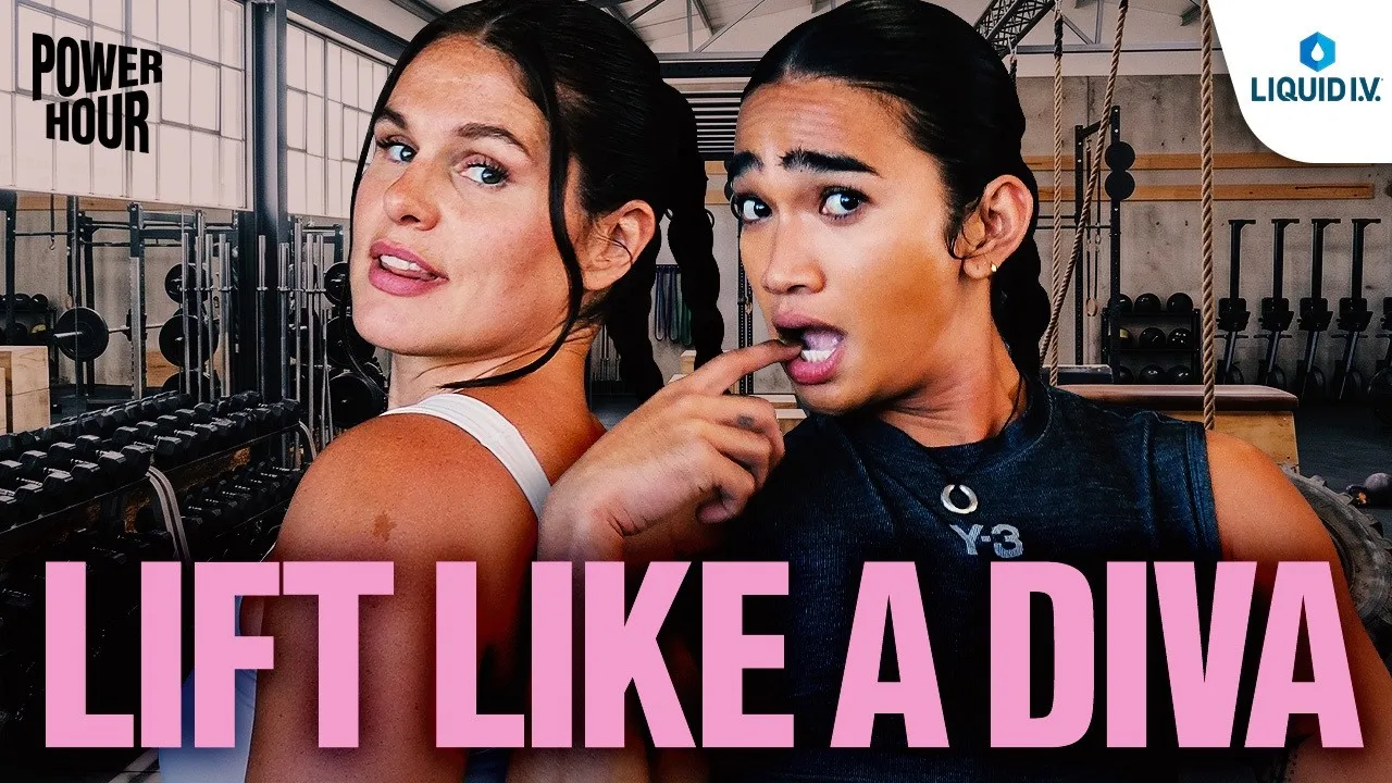 Bretman Rock Unleashes His Inner Gym Baddie with Ilona Maher 🔥 | Power Hour