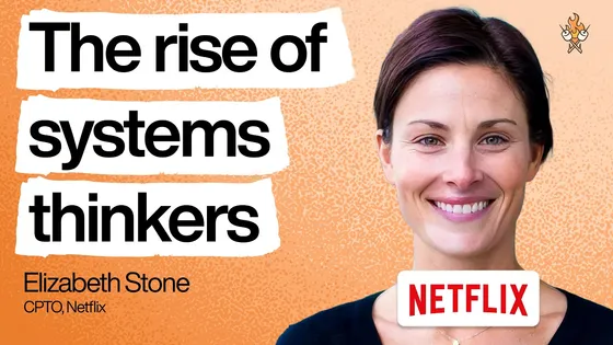 Elizabeth Stone says Netflix needs fewer narrow specialists and more systems thinkers in the AI era