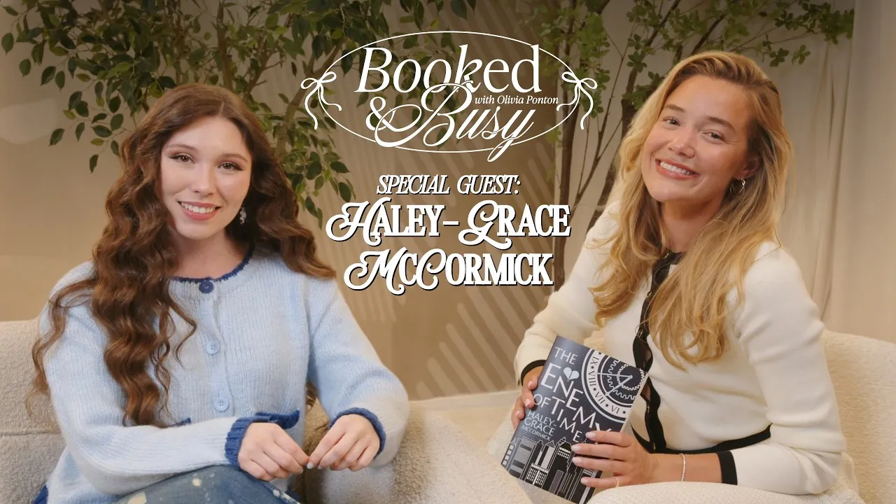 The author who made me ugly cry + almost ruined a shoot | Booked & Busy w/ Haley-Grace McCormick