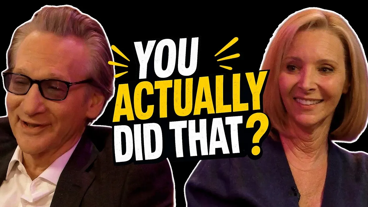 Bill Maher Makes a Confession That Shocks Lisa Kudrow